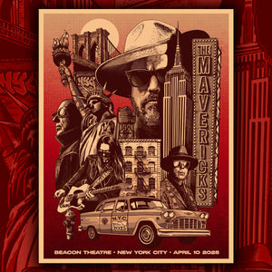 Autographed - Beacon Theater Show Poster - April 10th, 2025