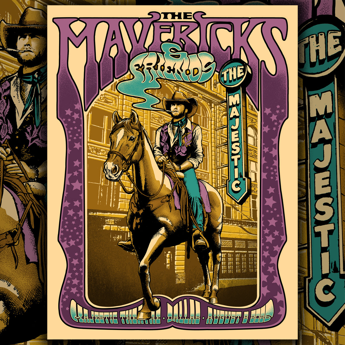 Autographed Dallas, TX Show Poster - August 8, 2026