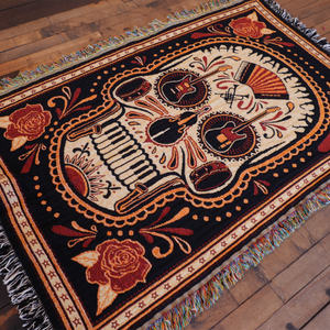 Rose Skull Blanket - WEB EXCLUSIVE