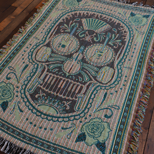 Rose Skull Blanket - WEB EXCLUSIVE