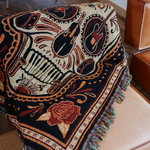 Rose Skull Blanket - WEB EXCLUSIVE