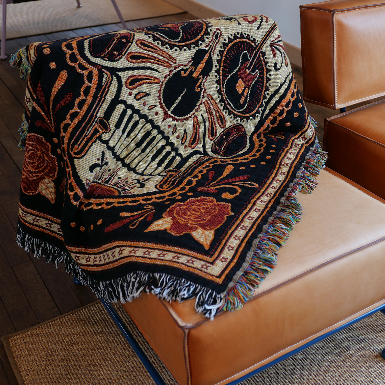 Rose Skull Blanket - WEB EXCLUSIVE