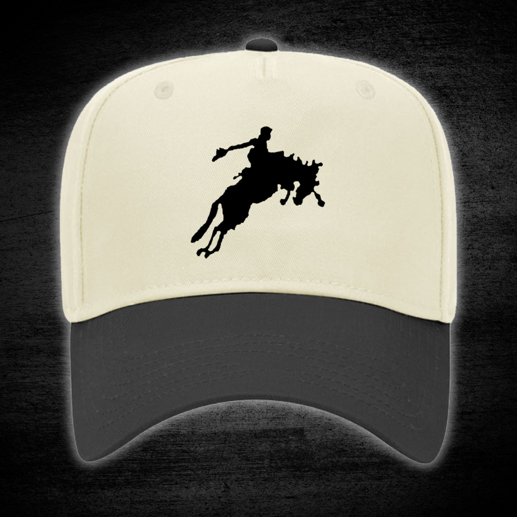 Two Tone Horse Logo Hat