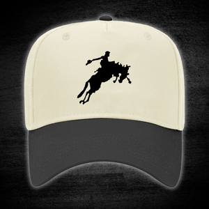 Two Tone Horse Logo Hat