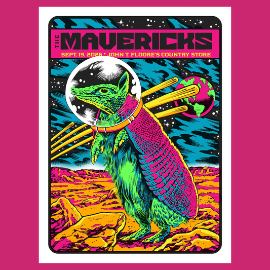 Autographed Helotes, TX Show Poster - September 19, 2026