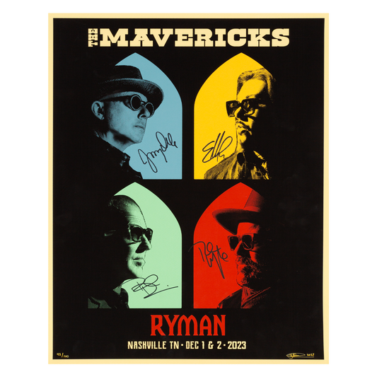 Autographed 2023 Ryman Poster