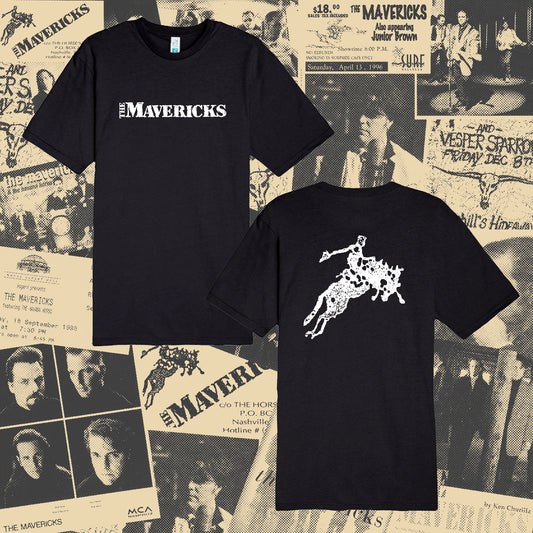 Horse and Rider Tee - Black