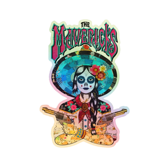 Holographic Mavericks ‘En Espanol’ Sticker