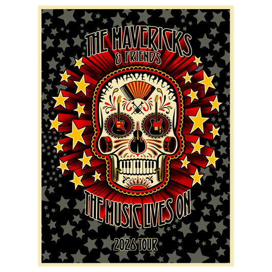 The Music Lives On Tour Poster