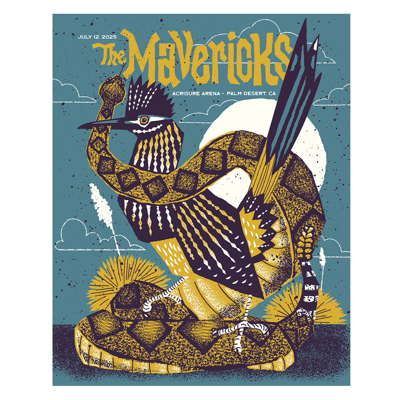 Autographed - Palm Desert, CA - Acrisure Arena Show Poster