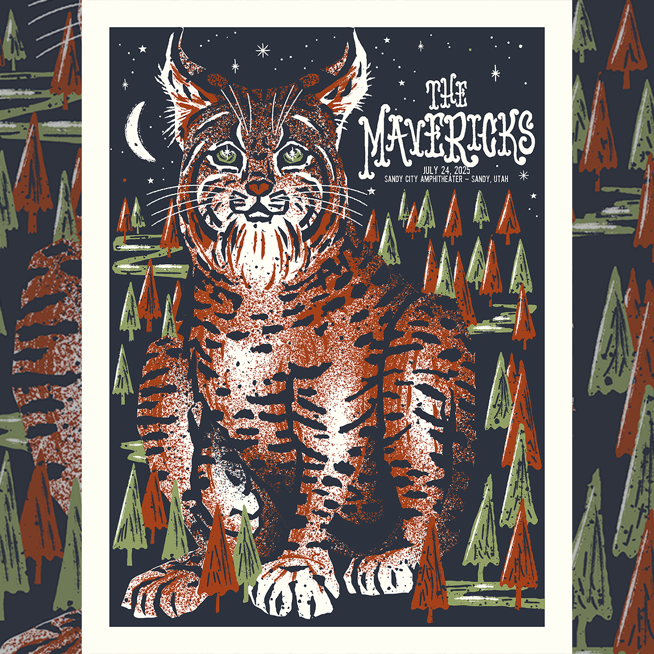 Autographed - Sandy, UT - Sandy City Amphitheater Show Poster