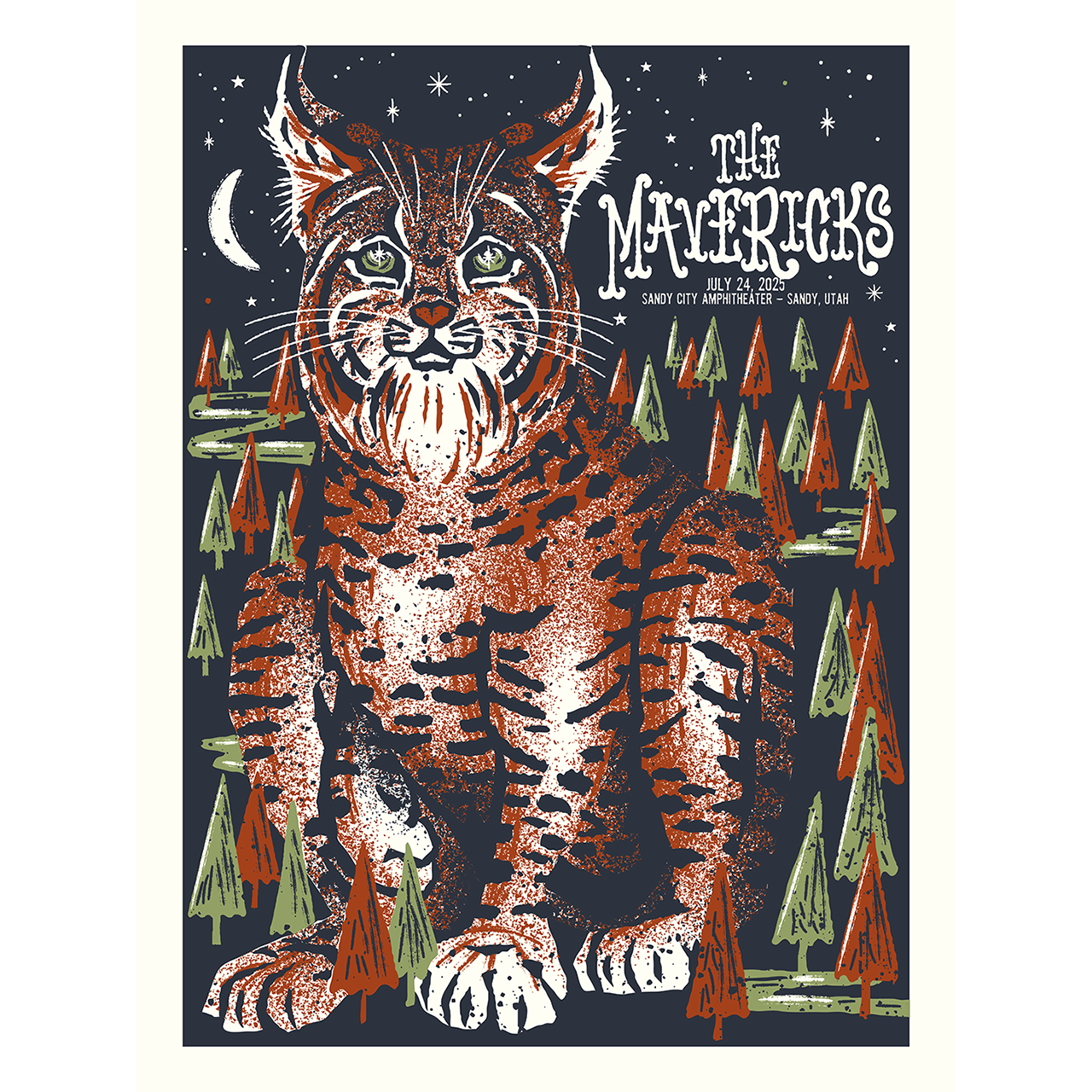 Autographed - Sandy, UT - Sandy City Amphitheater Show Poster