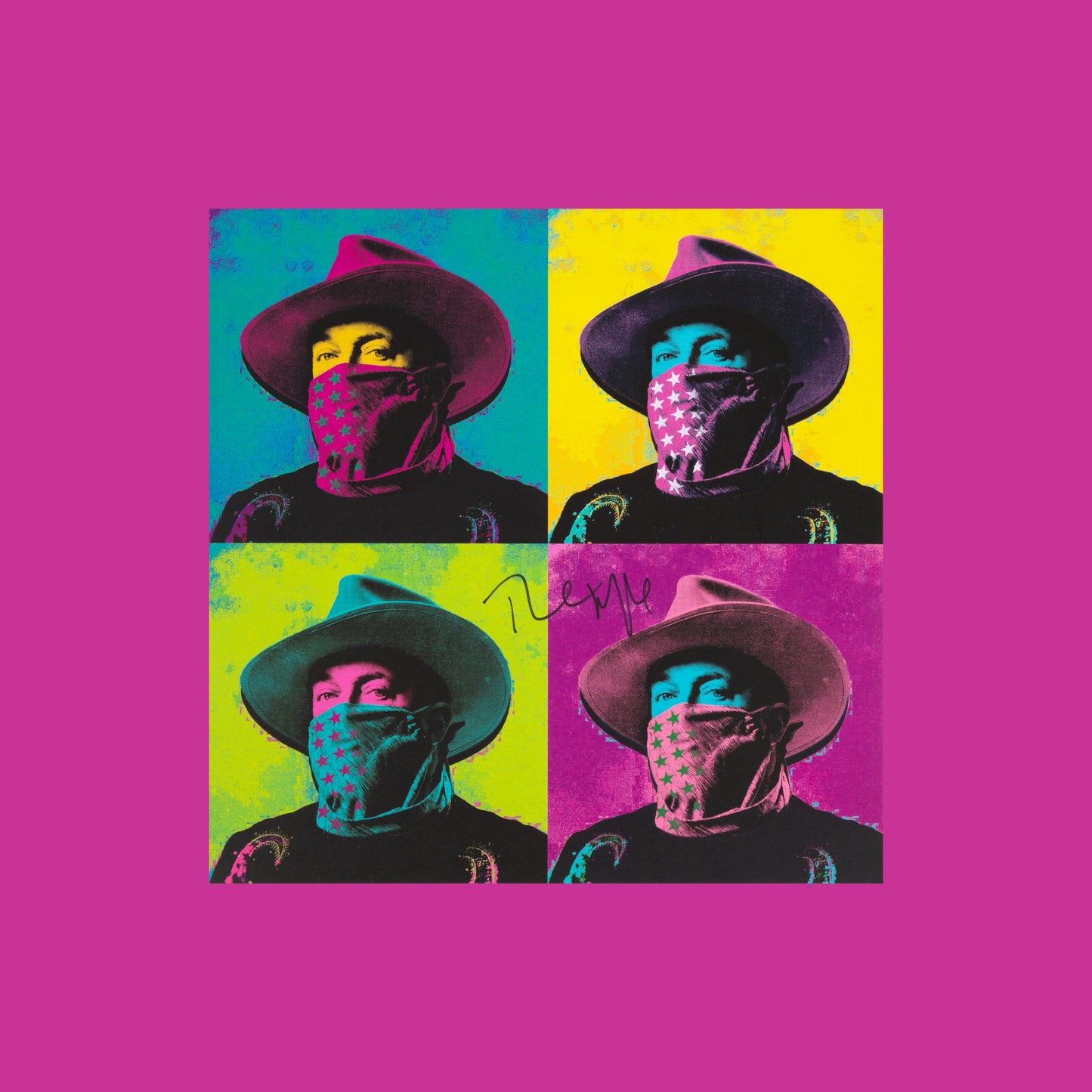 Autographed Raul Malo Print