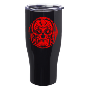 Black Skull Tumbler