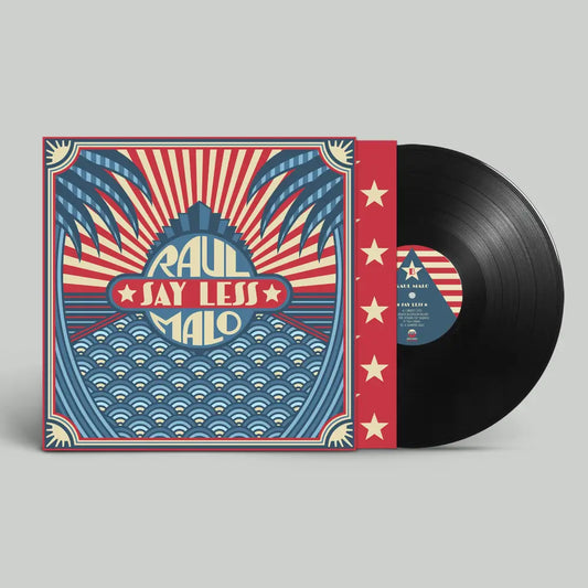 Vinyl record album with a colorful, retro-style cover design for ’Paul Say Less 1410’’.